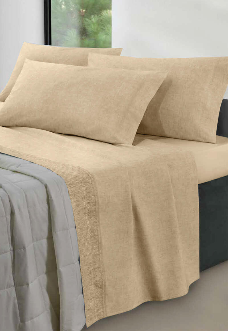 COMPLETO LETTO 2 PIAZZE COTONE SOPRA CM 240X280